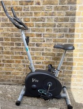 V-Fit Zeus FC2 Upright Exercise Bike – Flywheel, LCD Display, Home Cardio