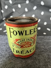 Rare Old Vintage Tin Fowlers