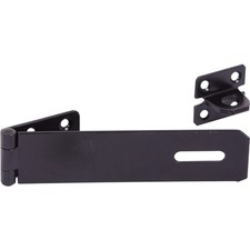 Black Hasp and Staple Locking