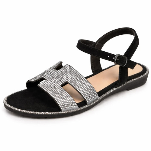 Womens flat sandals ankle - flat,