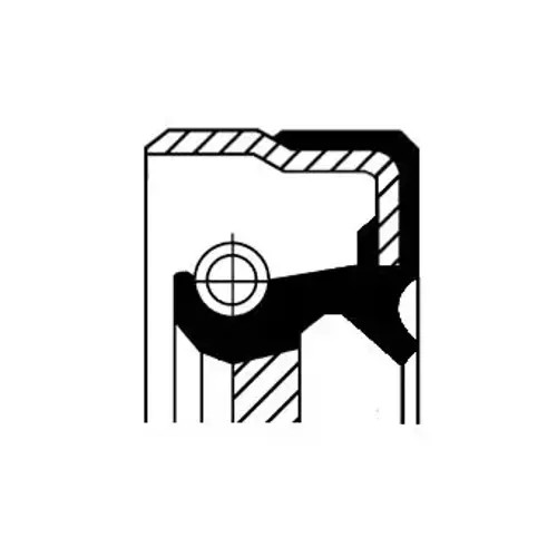 Gearbox shaft seal acm - shaft,