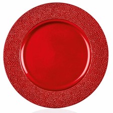 1/2/4/6pcs Hammered Charger