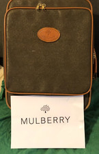 Mulberry Mole And Cognac Cabin Suitcase 2 wheel Excellent Condition HOLIDAY
