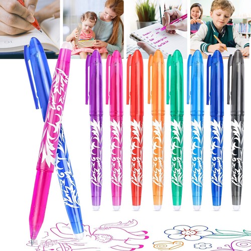 Erasable pen set colours - erasable, 12