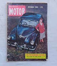 1954 Modern Motor Magazine