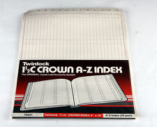 Twinlock 1.5C A-Z Index 75221 