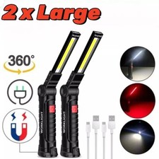 2PCS Rechargeable LED Magnetic
