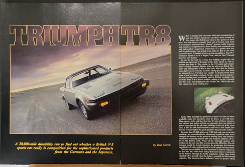 1981 triumph tr8 - triumph,