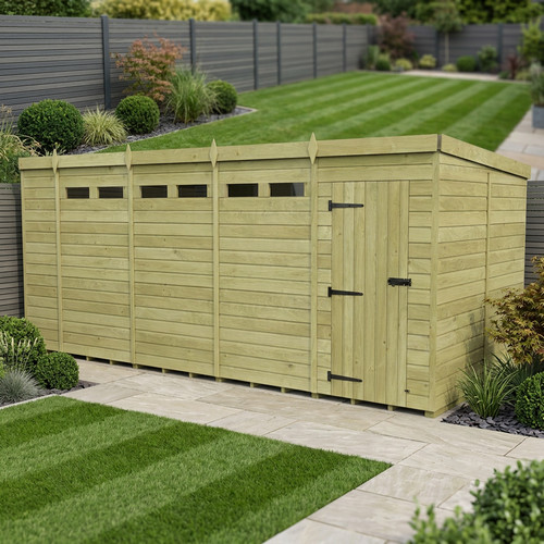 Security pent shed uk - 19,
