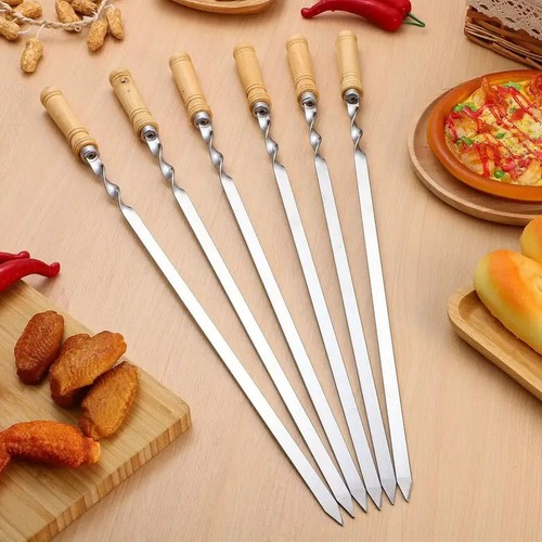 18pcs long steel bbq - 6/12/18pcs,