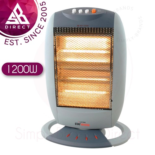 Lloytron halogen heater with - with, 3