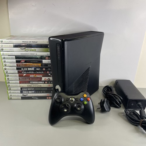 Xbox 360 slim 250gb black - xbox,