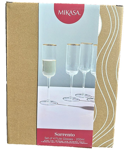 Sorrento champagne flute - champagne,