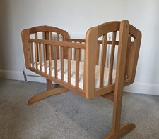 Swinging Crib Baby Cot and Mattress