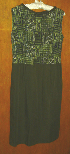 Hawaiian print shirtwaist - hawaiian,