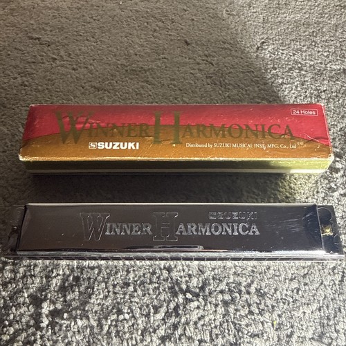 Suzuki winner harmonica - harmonica, silver
