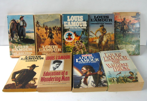 Lot louis amour - louis, western