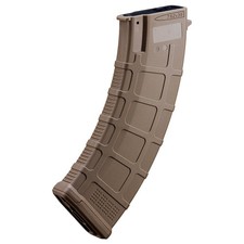 DMAG AKM PMAG-Style Mid-Cap Real-Cap Magazine Airsoft Toy Tan Polymer