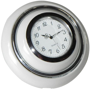 Horn push grey with - horn, clock