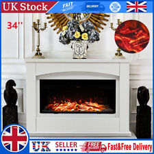 Electric Fire and Surround 34"