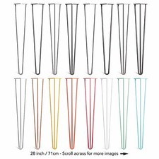4x Premium Hairpin Table Legs