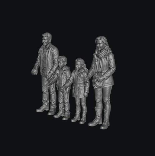Sw8301 family standing feeding - standing,