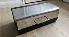 Bread bin black silver - bin,
