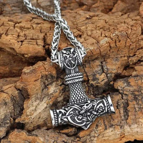 Men silver norse viking - silver, thor