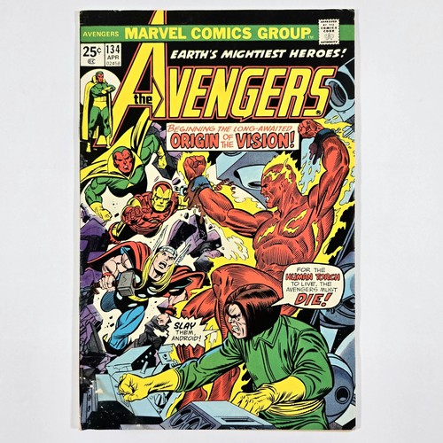 Avengers 134 origin of the - origin,