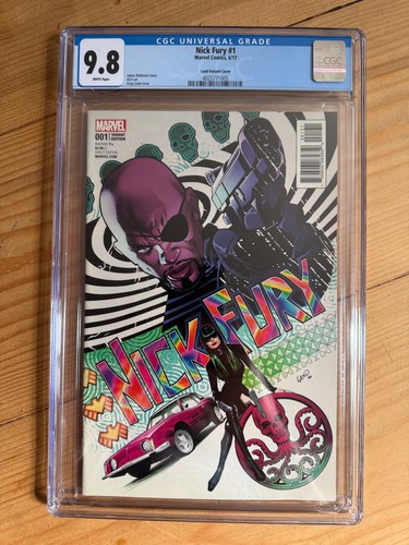 Nick fury cgc 8 - nick,