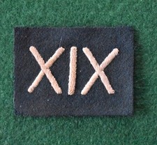 The Green Howards (Alexandra, POW's Own Yorkshire Regt) Regimental Flash - WW2