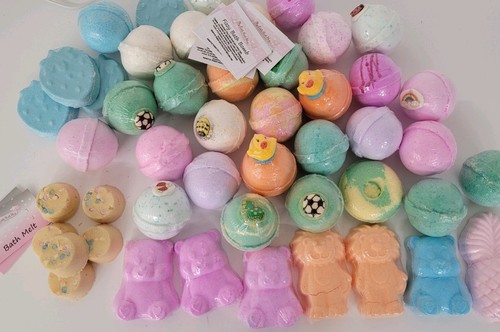 Damaged broken bath bombs - damaged/broken, +