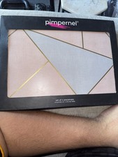 BNIB Portmeirion Pimpernel Urban Chic Placemats (Set Of 4) 16 Inches X 12 Inches