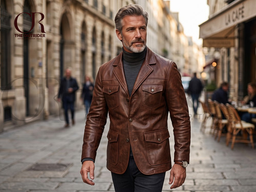 Mens brown leather - brown,