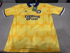 Leeds United away 1992 bnwt