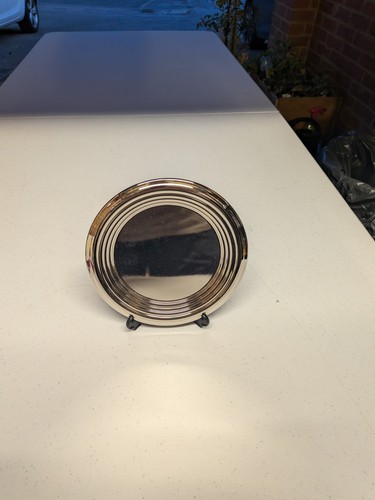 Silver plated salver - silver-plated,