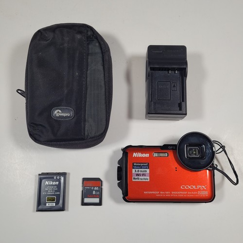 Nikon coolpix aw110 16mp - coolpix,