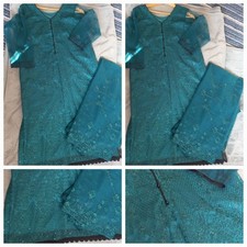 Asian Indian Pakistani Fancy Dress for Eid Wedding Party Size Medium 