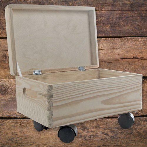 Small underbed wooden keepsake - small,
