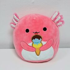 SQUISHMALLOWS EXCLUSIVE ARCHIE THE AXOLOTL ICE CREAM 8 INCH 20CM SUPERCUTE