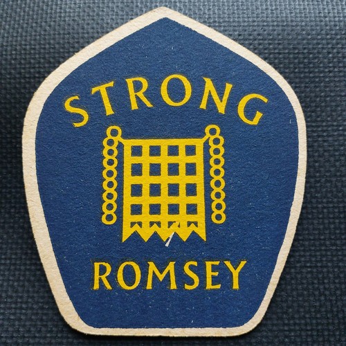 Strongs beer mat - mat, cat