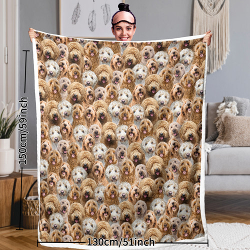Cockapoo fleece blanket soft - cockapoo,