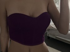 Purple Corset From Primark