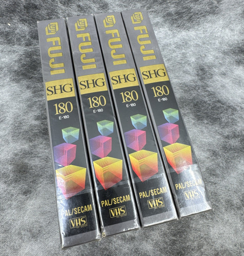 Fuji shg 180 vhs video - x,