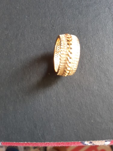 Ladies dress ring gold - ladies,