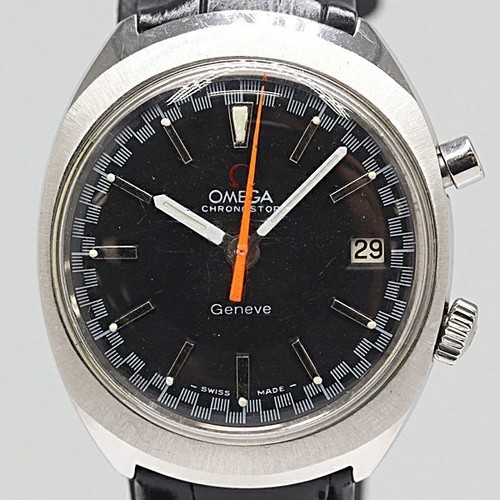Omega chronostop manual wind - omega,