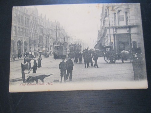 Postcard hull king edward - hull,,