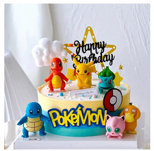 13 PCS/Set Pokemon Cake