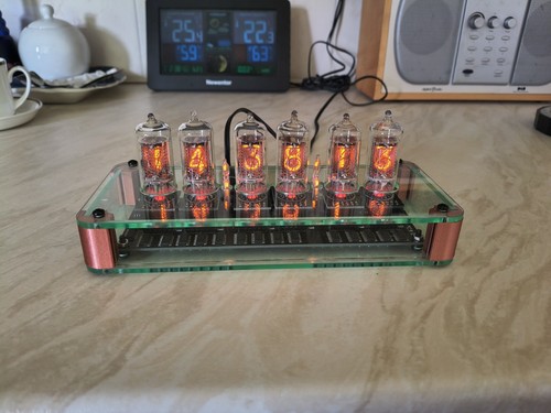 Nixie tube clock - nixie,
