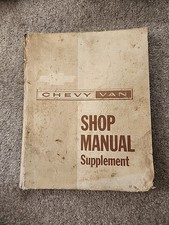 Vtg 1963 Chevrolet Chevy Van